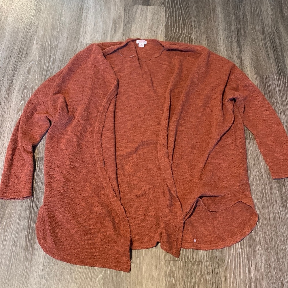 Mossimo xl cardigan 3-4 sleeve open front no